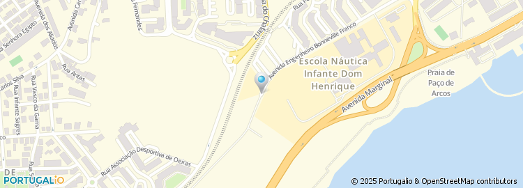 Mapa de Rua Nuno Álvares Pereira