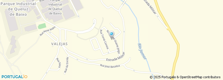 Mapa de Rua Padre Duarte Jorge