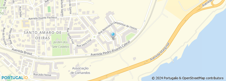 Mapa de Rua Professor Manuel Pires Neves