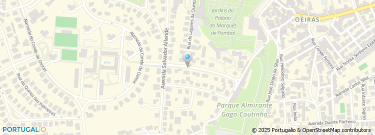 Mapa de Rua Quinta Grande