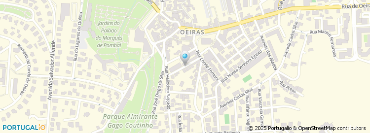 Mapa de Rua Rodrigues de Freitas