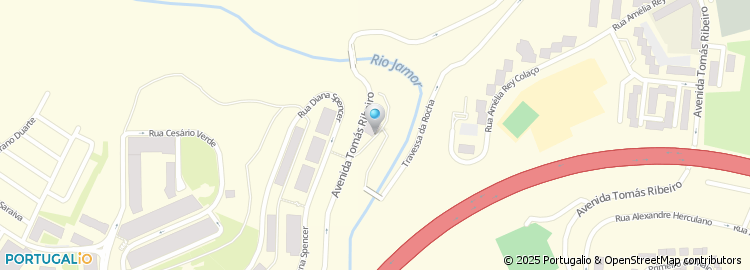 Mapa de Rua Senhora da Rocha