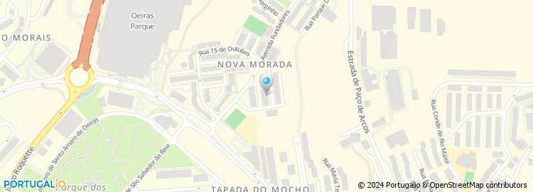 Mapa de Rua Serrado do Velhinho
