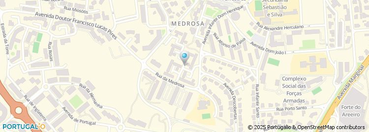 Mapa de Rua Tristão Vaz