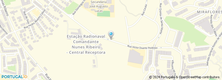 Mapa de Rua Victor Duarte Pedroso
