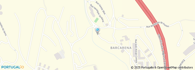 Mapa de Travessa Rio