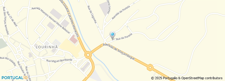 Mapa de Oeste Dourado - Imobiliária Lda