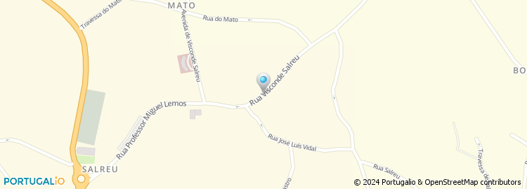Mapa de Oficina Automóveis Irmãos Magros, Lda
