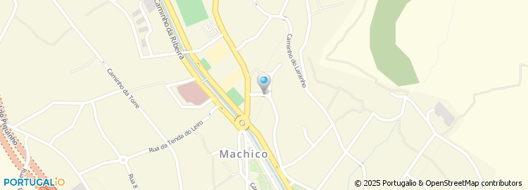Mapa de Oficina de Mecanica Nuno Carvalho