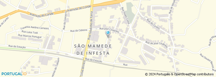 Mapa de Oficina de Reparações de Automóveis de Jose Maria Lopes