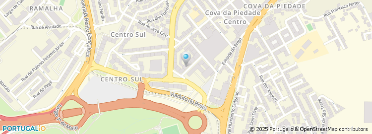 Mapa de Oficina dos Sorrisos - Atelier de Protese Dentaria, Lda