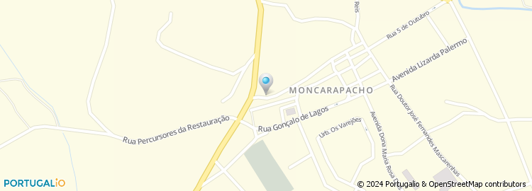 Mapa de Olaria Moncarapachense