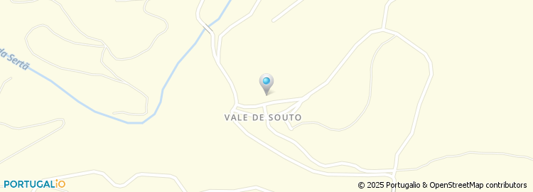 Mapa de Vale de Souto