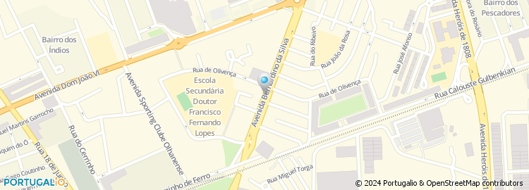Mapa de Avenida Bernardino da Silva