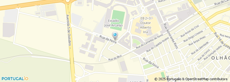 Mapa de Largo da Feira