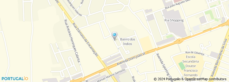 Mapa de Rua Alberto Lopes