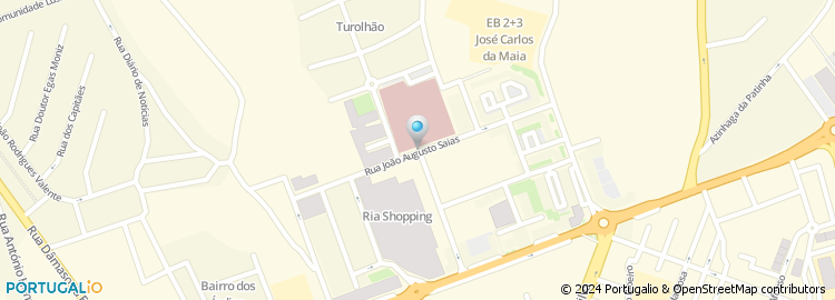 Mapa de Rua Antero Nobre