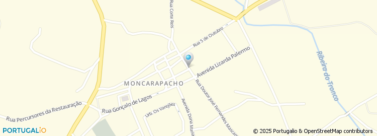 Mapa de Rua Capitão José Inácio Mendonça