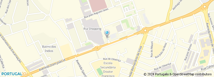 Mapa de Rua José Fernandes Santos