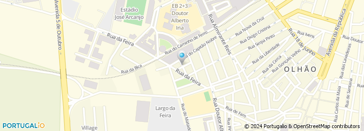 Mapa de Rua Manuel Machado