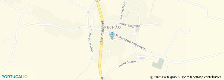 Mapa de Rua Doutor Francisco Inácio Reis