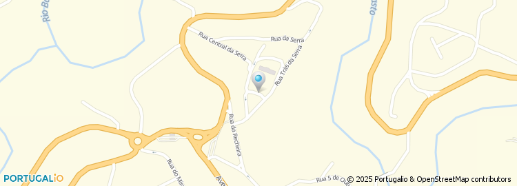 Mapa de Oliveira Alves & Magalhães - Sociedade de Construções, Lda