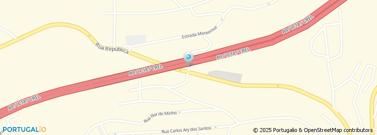 Mapa de Oliveira & Chaves Lda