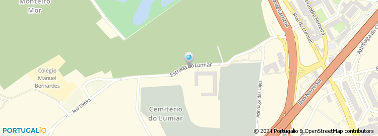 Mapa de Oliveira das Neves - Consultoria, Estudos e Projectos, Lda