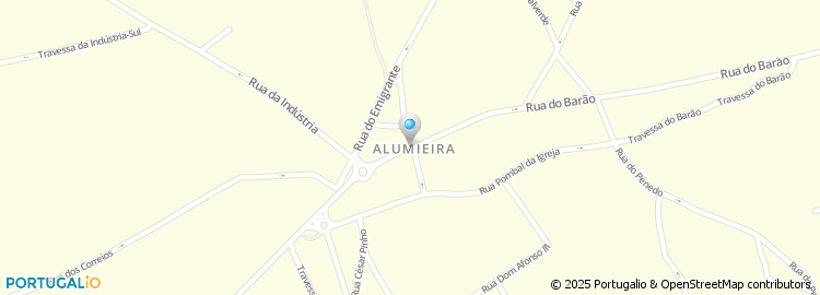 Mapa de Alumieira