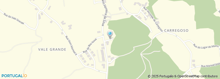 Mapa de Beco Doutor Ferreira da Silva