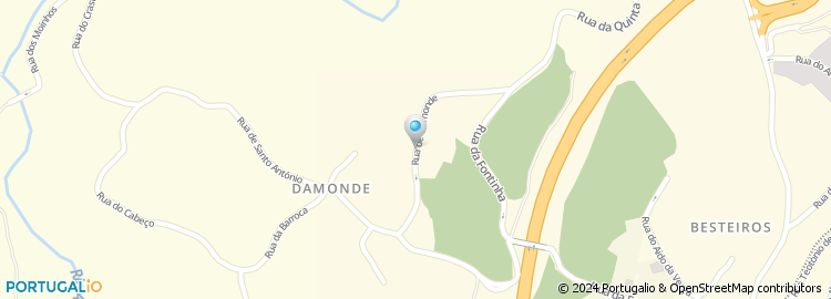Mapa de Damonde