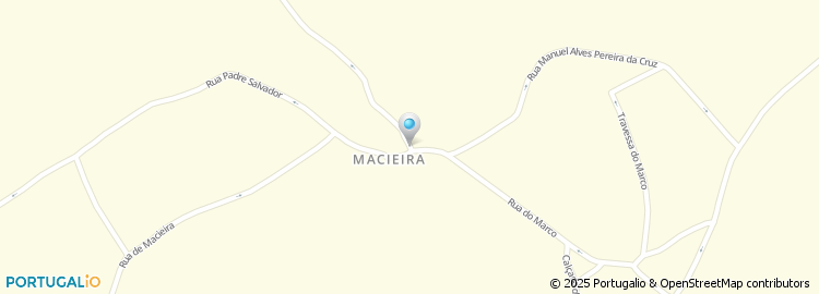 Mapa de Gaveto de Macieira