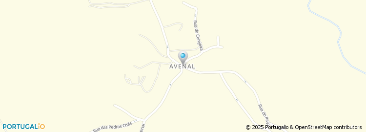 Mapa de Largo do Avenal