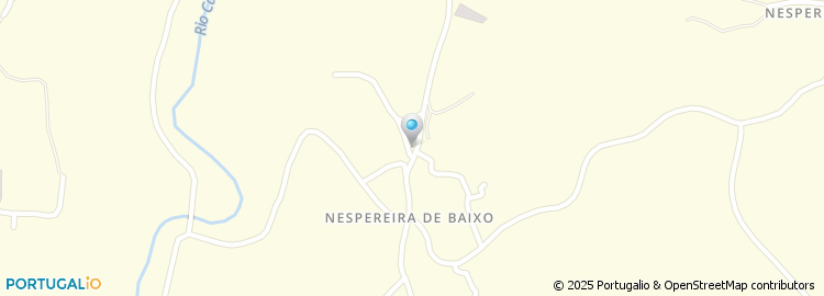 Mapa de Nespereira de Baixo