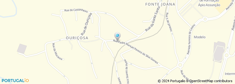 Mapa de Rua Artur Pereira da Silva