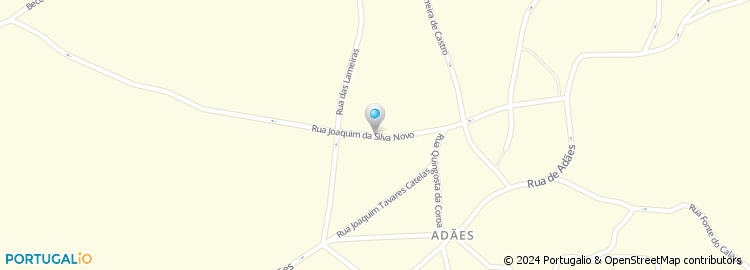 Mapa de Rua Joaquim da Silva Novo