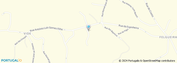 Mapa de Rua Adelino Pereira da Costa