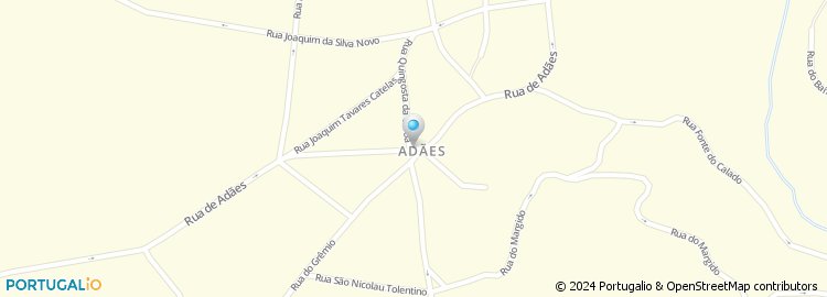 Mapa de Rua António Coelho