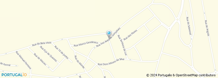 Mapa de Rua Armandina Fátima Brandão Ferreira