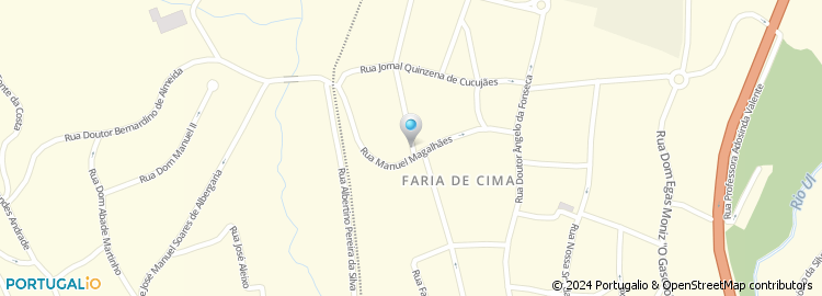 Mapa de Rua Conde Faria