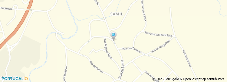 Mapa de Rua de Samil