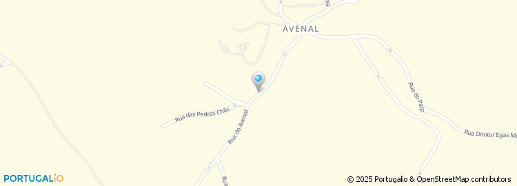 Mapa de Rua do Avenal