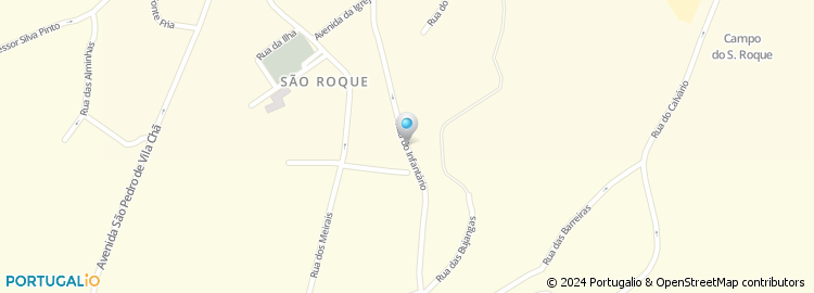 Mapa de Rua do Infantário