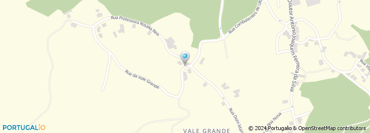 Mapa de Rua do Vale Grande