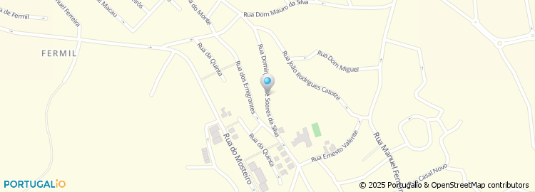 Mapa de Rua Domingos José Soares Silva