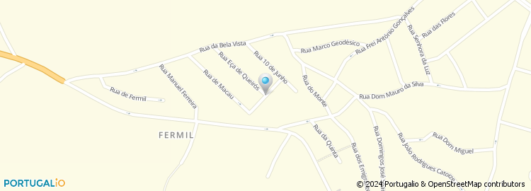 Mapa de Rua Doutor Arlindo Marques Leal