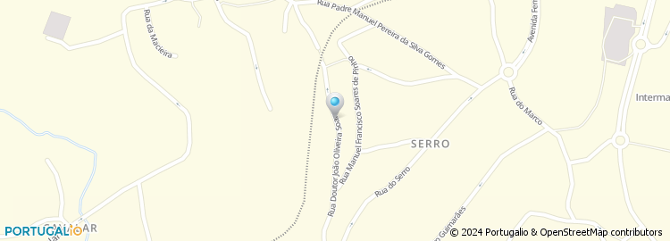 Mapa de Rua Doutor João Oliveira Soares