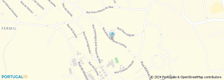 Mapa de Rua João Rodrigues Catorze