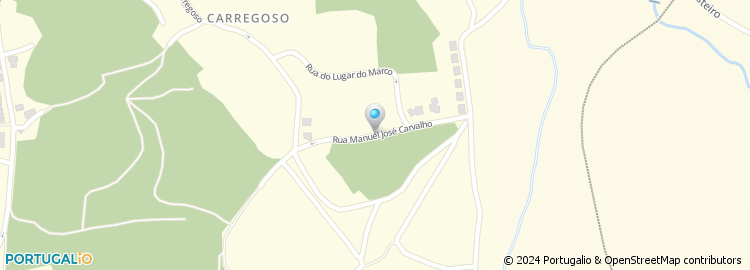 Mapa de Rua Manuel José de Carvalho