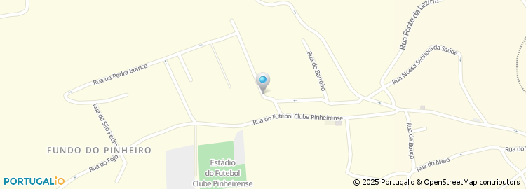 Mapa de Rua Pedra Branca